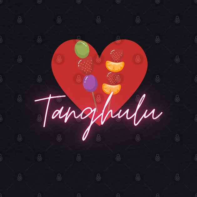 Heart filled with Tanghulu by Hayden Mango Collective 